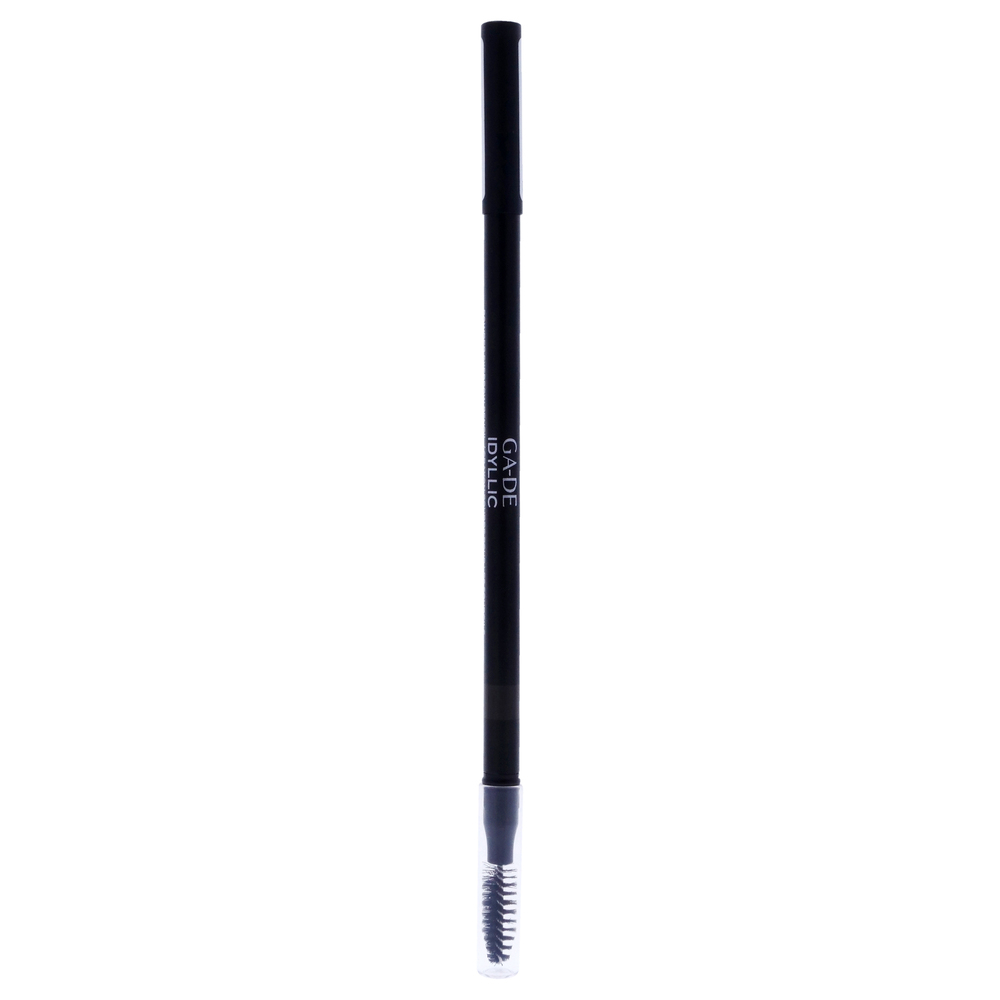 Idyllic Powder Eyebrow Pencil - 60 Soft Black by GA-DE for Women 0.09 oz